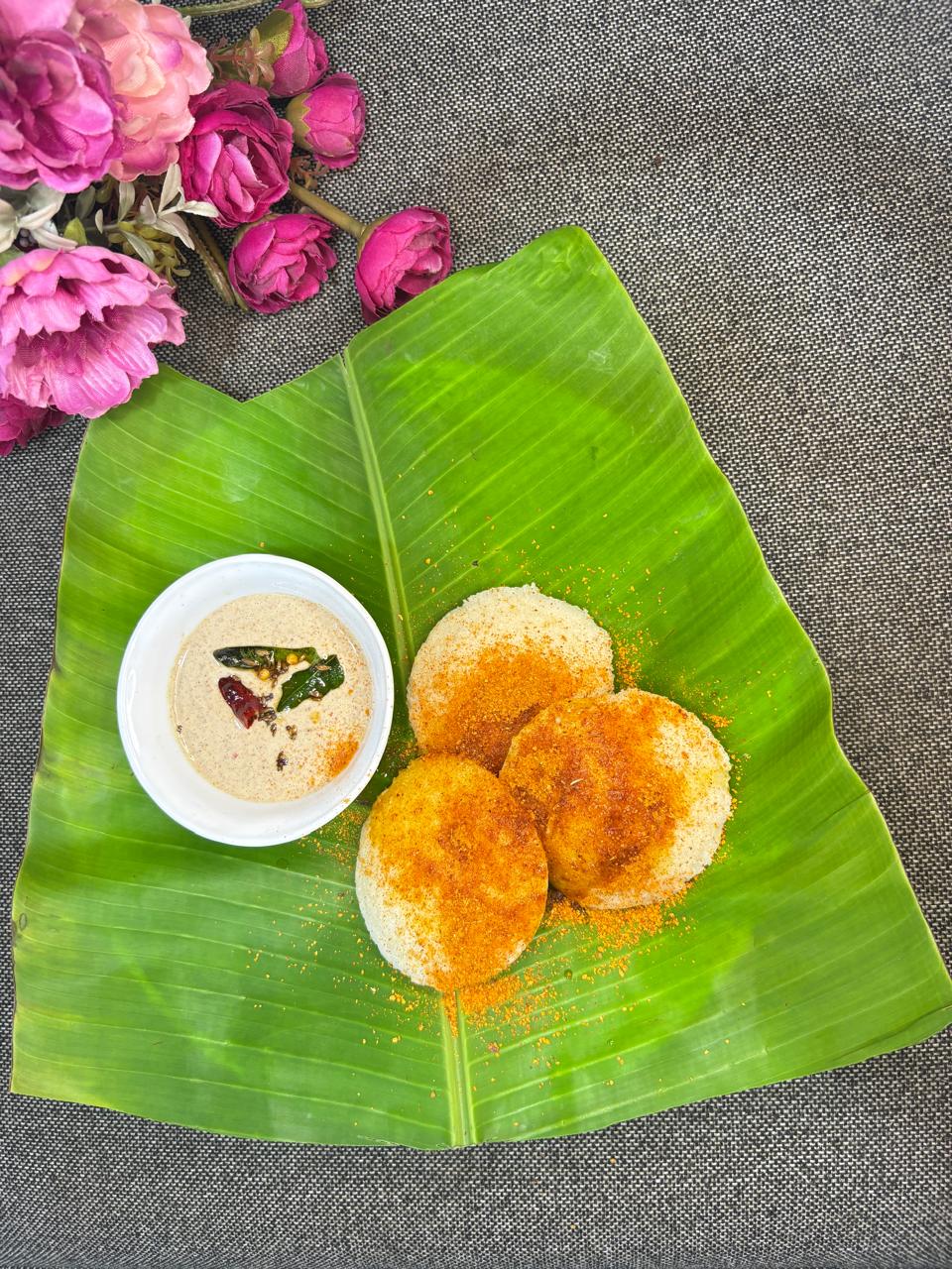 Ghee Podi Idly