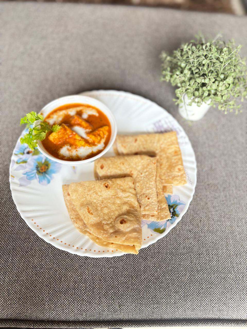Chapati Matar Paneer
